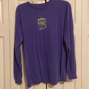 Sublime purple long-sleeve